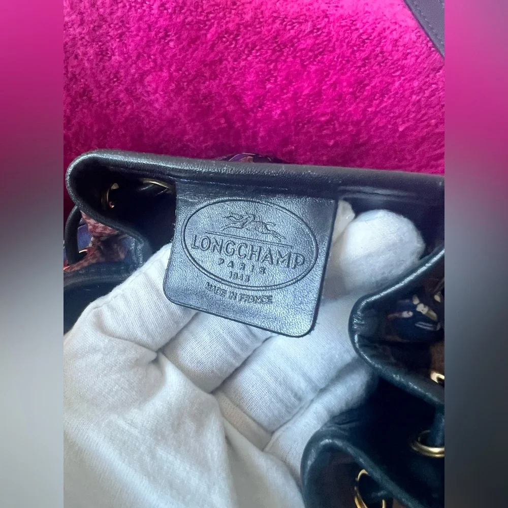 Longchamp crossbody bucket bag, Like New